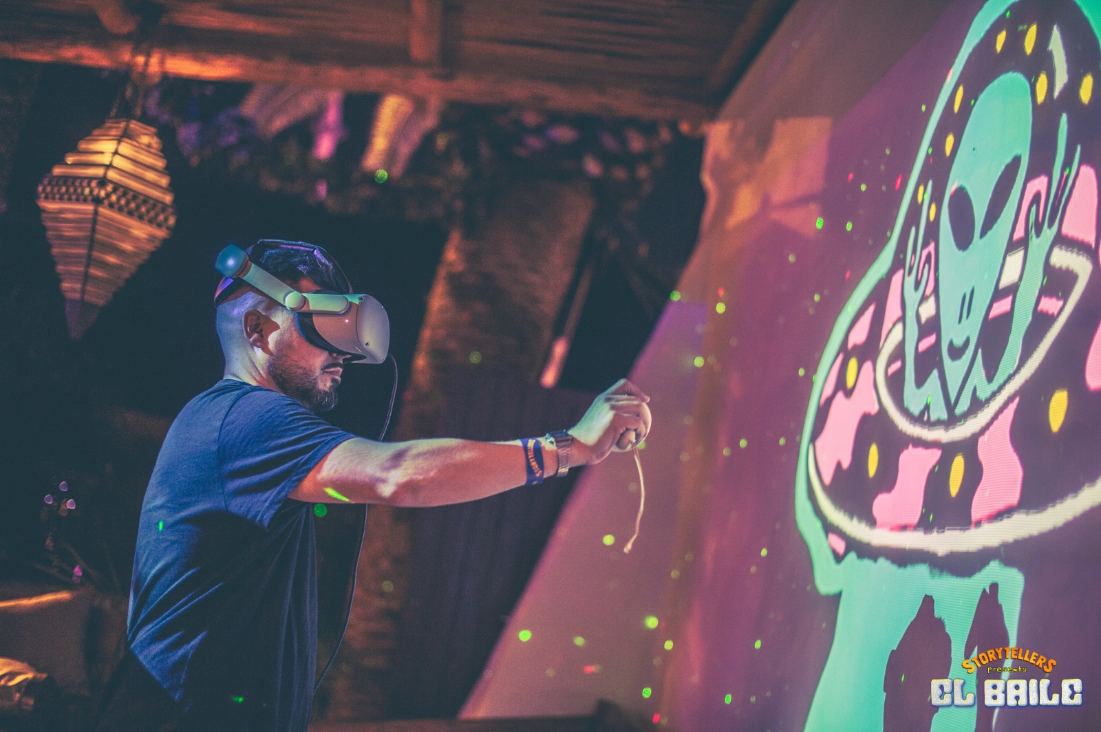 Hize VR art performance creating digital graffiti in real time