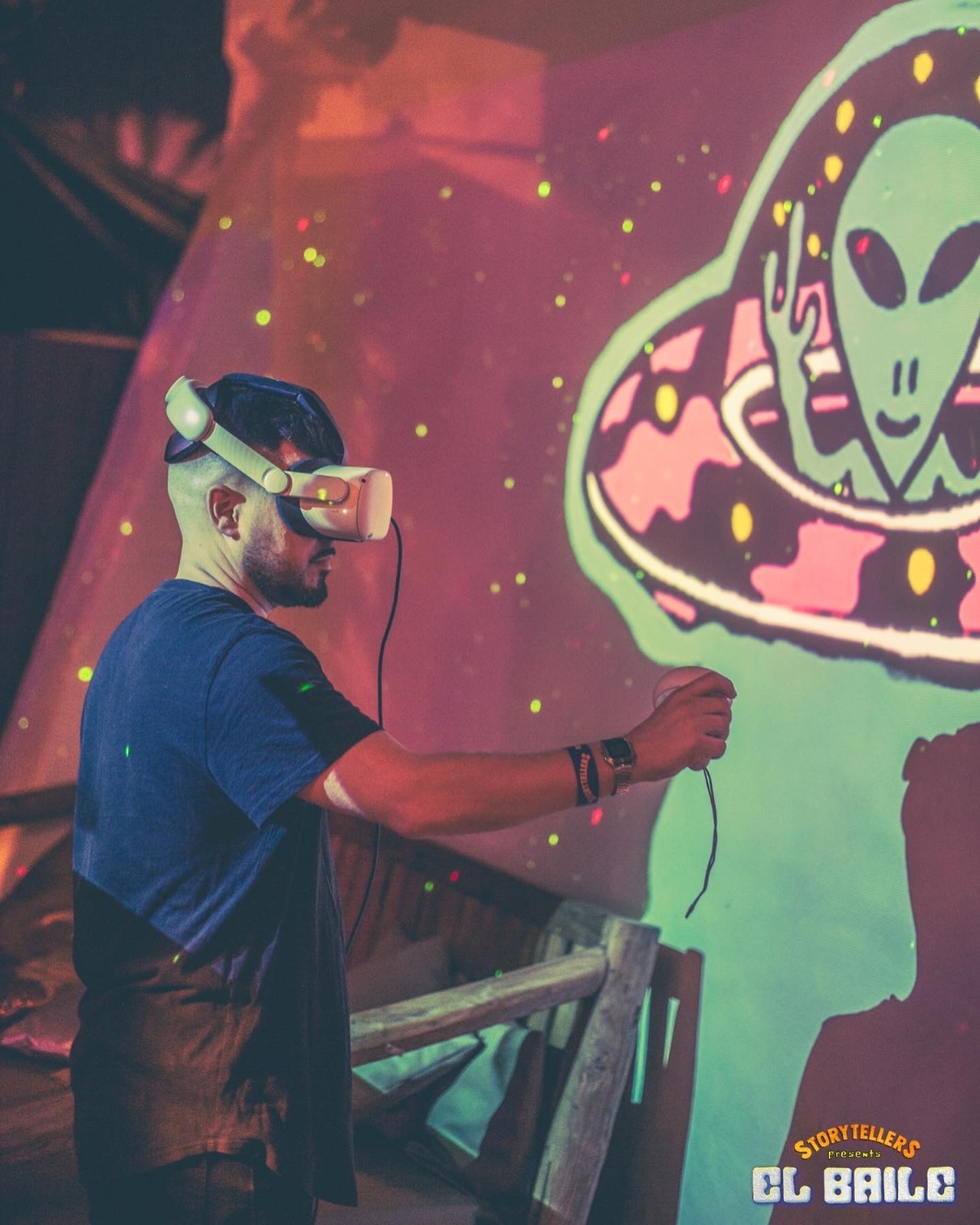 Hize VR art performance creating digital graffiti in real time